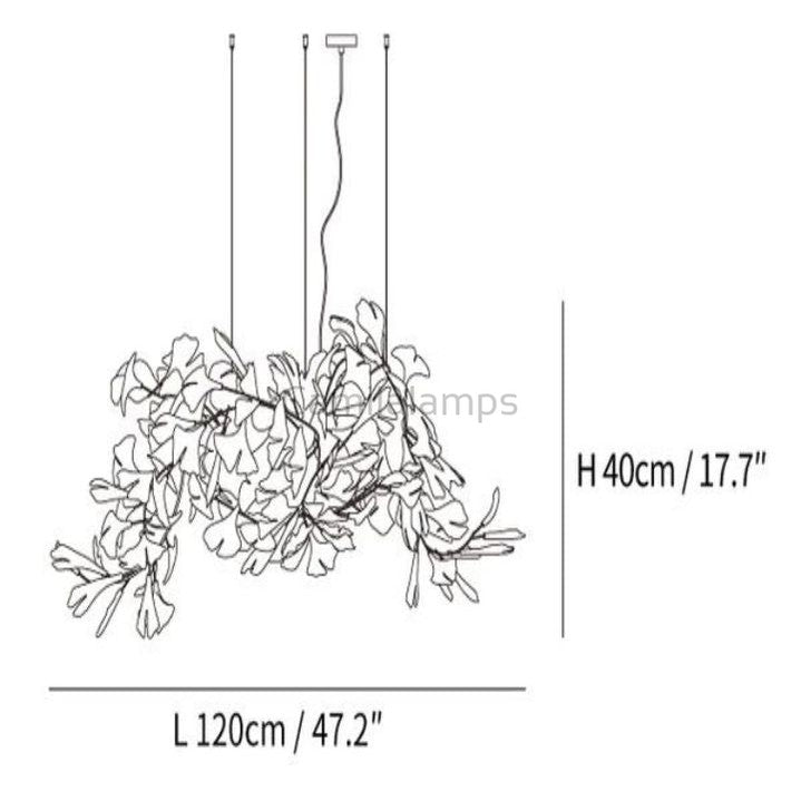 Ginkgo Luxury Chandelier Style G - Camilalamps - CA - BU2024 - C1955