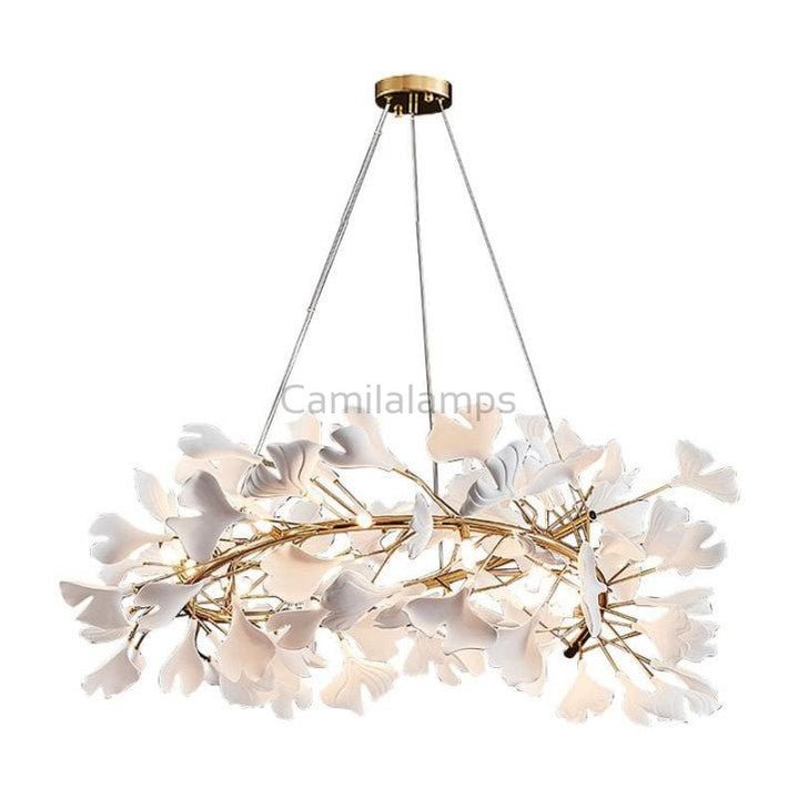 Ginkgo Round Chandelier - Camilalamps - CA - GI2023 - C1378