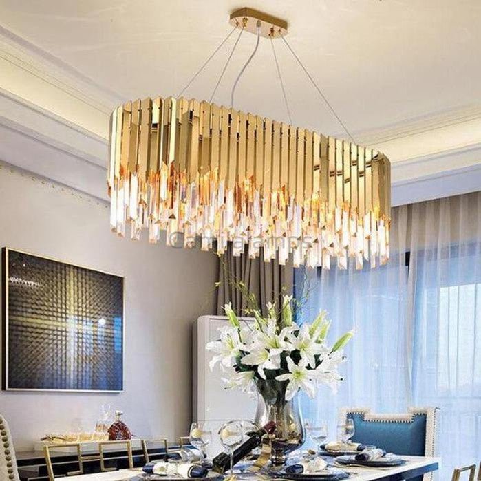 Giselle Crystal Dining Room Chandelier - Camilalamps - CAM - Gis - 233