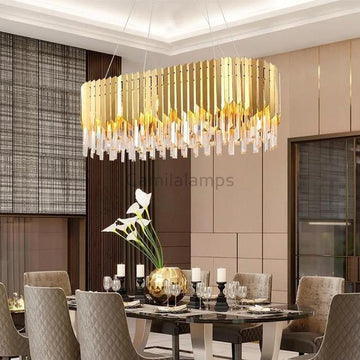 Giselle Crystal Dining Room Chandelier - Camilalamps - CAM - Gis - 233
