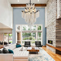 Gladys Aluminum Chain Tassel Stream Chandelier - Camilalamps - Ca-1a-1047
