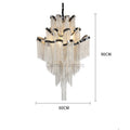Gladys Aluminum Chain Tassel Stream Chandelier - Camilalamps - CA - A - 047