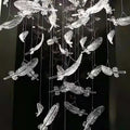 Glass Feathers Chandelier - Camilalamps - VKC5 - 240401 - 1