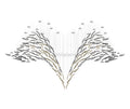 Glass Feathers Chandelier - Camilalamps - VKC5-1240401-11