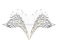 Glass Feathers Chandelier - Camilalamps - VKC5-1240401-11
