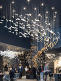 Glass Feathers Chandelier - Camilalamps - VKC5-1240401-11