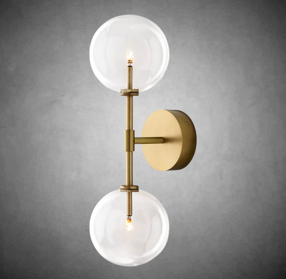 Glass Glober Linear Sconce - Camilalamps - CAARHWS - 2561219