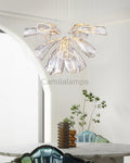 Glass Lotus Chandelier - Camilalamps - CA - Glass - 1849 - 007