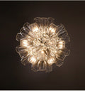 Glass Lotus Chandelier - Camilalamps - CA - Glass - 1849 - 007
