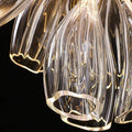 Glass Lotus Chandelier - Camilalamps - CA - Glass - 1849 - 007