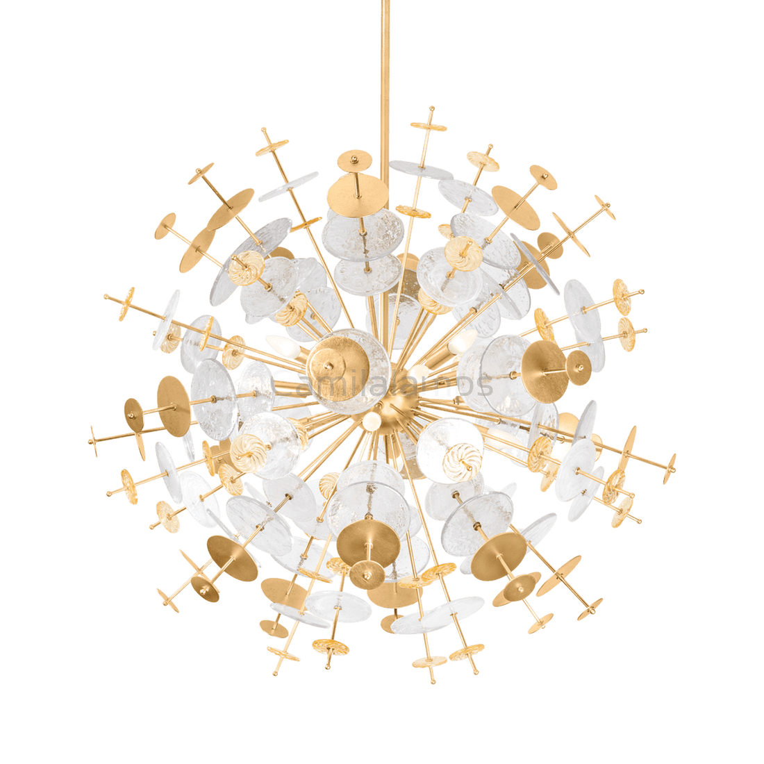 Gleason Clear Functional Design Chandelier - Camilalamps - 371-129-1VGL