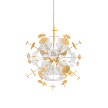 Gleason Clear Functional Design Chandelier - Camilalamps - 371 - 29 - VGL