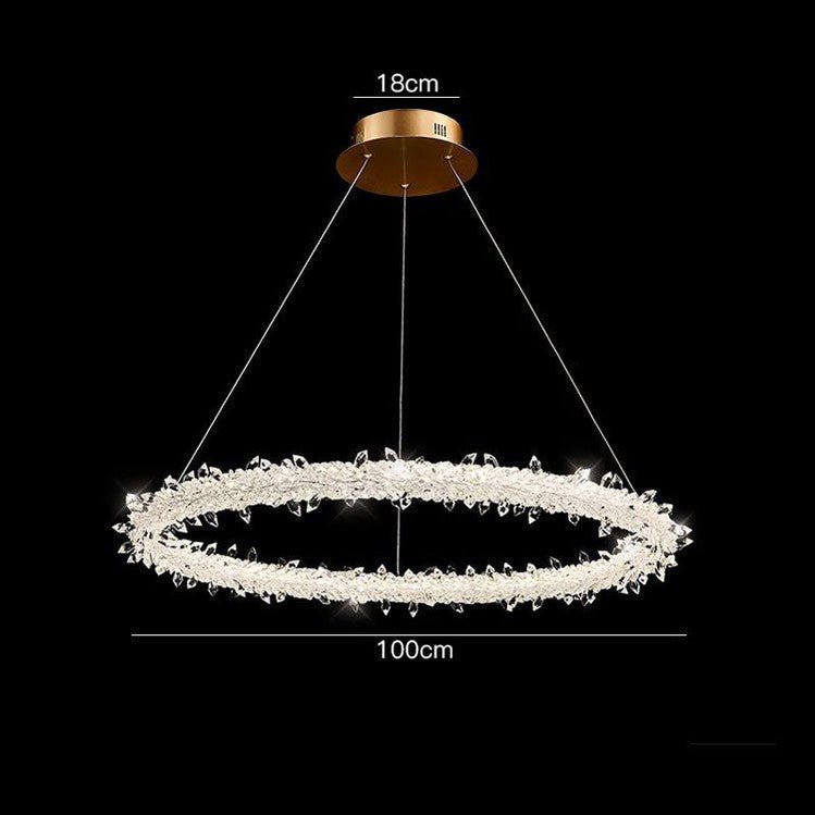 Glori Modern Crystal Chandelier - Camilalamps - CA - A - 343