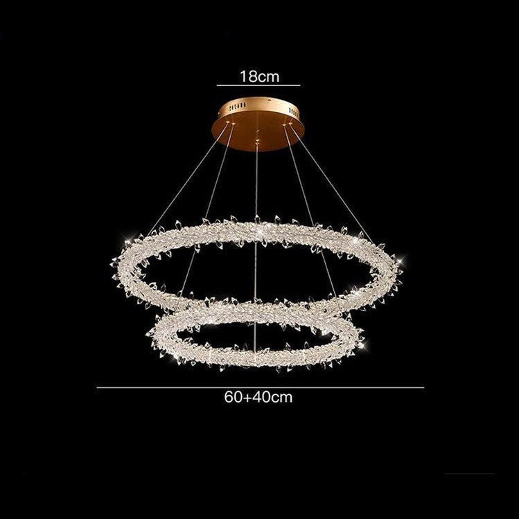 Glori Modern Crystal Chandelier - Camilalamps - Ca-1a-1344