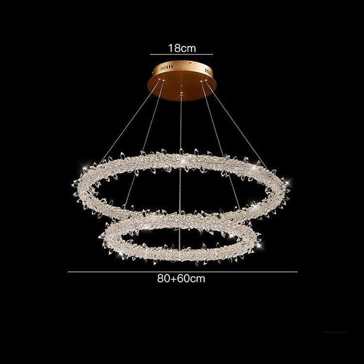 Glori Modern Crystal Chandelier - Camilalamps - Ca-1a-1345