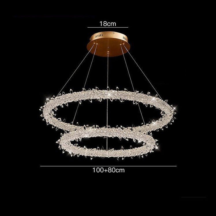 Glori Modern Crystal Chandelier - Camilalamps - Ca-1a-1346