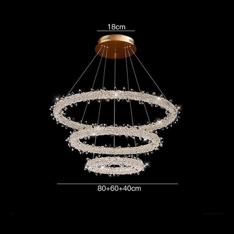 Glori Modern Crystal Chandelier - Camilalamps - CA - A - 347
