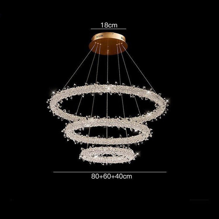 Glori Modern Crystal Chandelier - Camilalamps - Ca-1a-1347