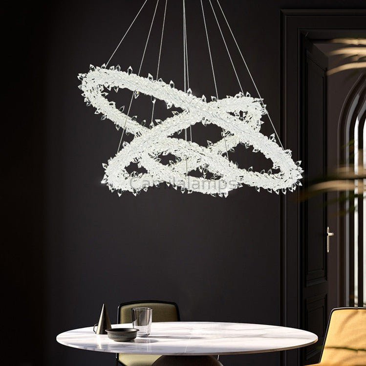 Glori Modern Crystal Chandelier - Camilalamps - Ca-1a-1340