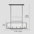 Glory Linear Chandelier - Camilalamps - CA - LI2024 - C5750