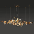 Gold Leaf Chandelier - Camilalamps - CA - BU2024 - C1892