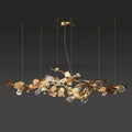Gold Leaf Chandelier - Camilalamps - Ca-1BU2024-1C1892
