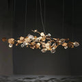 Gold Leaf Chandelier - Camilalamps - Ca-1BU2024-1C1892