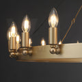 Coviro Vintage Filament Round Chandelier 26