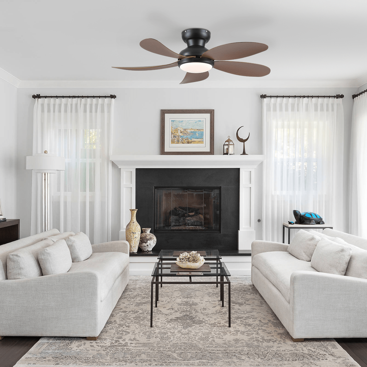 Graceshire contemporary ceiling fan - Camilalamps - CA - TO00784