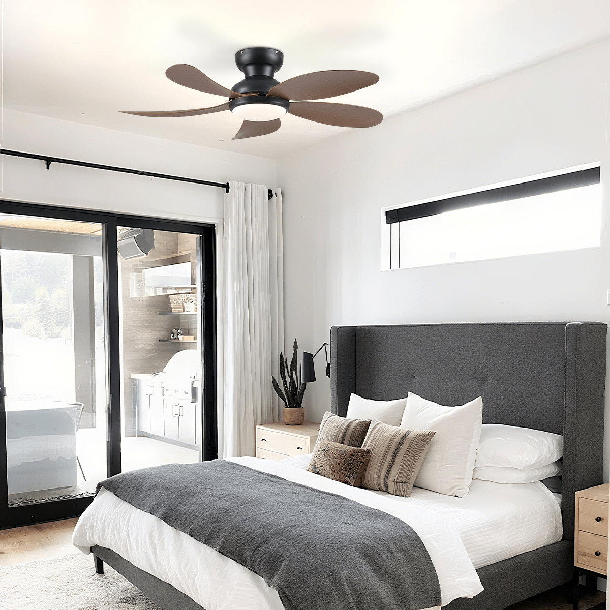 Graceshire contemporary ceiling fan - Camilalamps - CA - TO00784