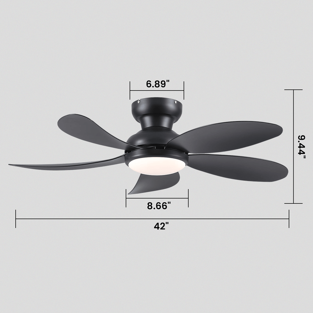 Graceshire contemporary ceiling fan - Camilalamps - CA - TO00784