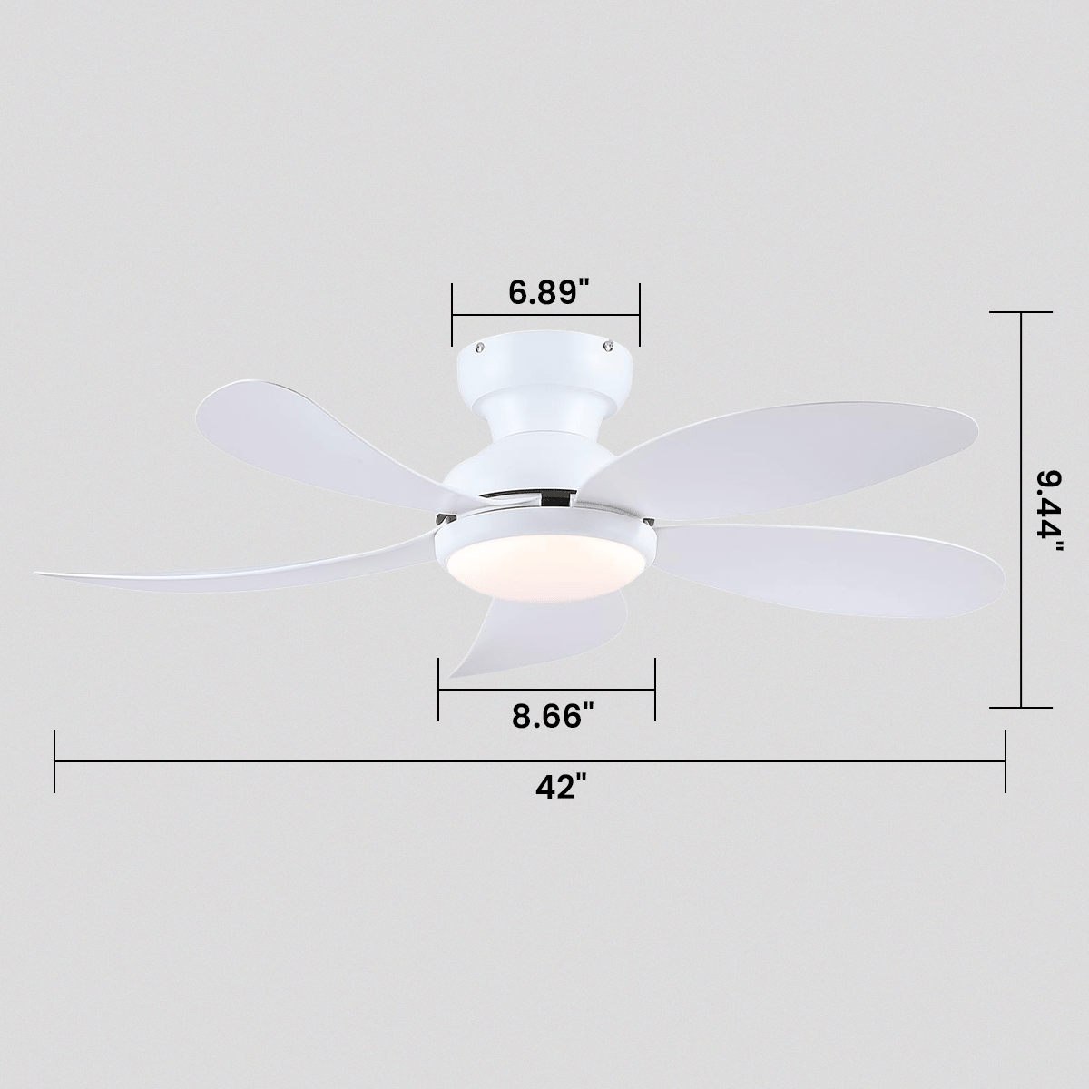 Graceshire contemporary ceiling fan - Camilalamps - CA - TO00784