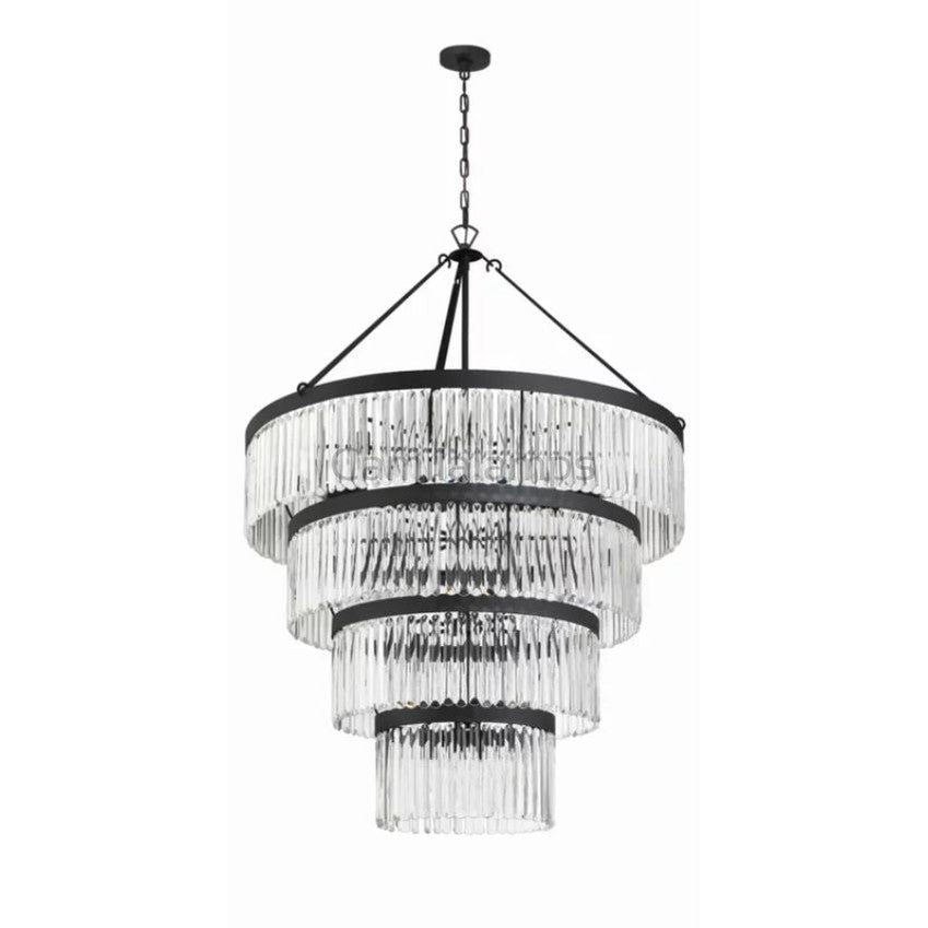 Grant 4 - Tier Round Chandelier 40" - Camilalamps - Ca-1JR-103