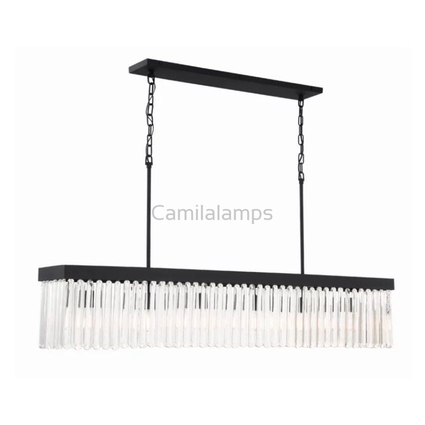 Grant Rectangle Chandelier - Camilalamps - Ca-1JR-110