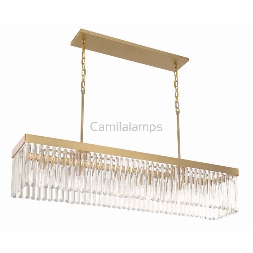 Grant Rectangle Chandelier - Camilalamps - Ca-1JR-110