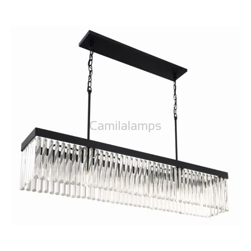 Grant Rectangle Chandelier - Camilalamps - Ca-1JR-110