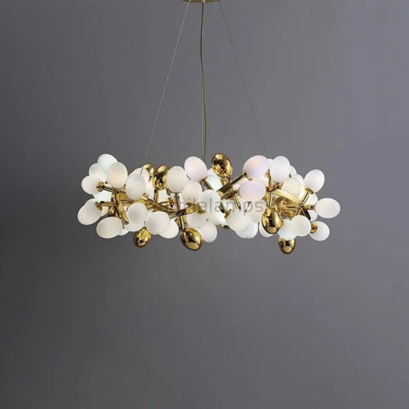Grape Circle Modern Chandelier - Camilalamps - CAM - PE - 06