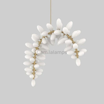 Pretty Grape Arch Branch Chandelier - thebelacan