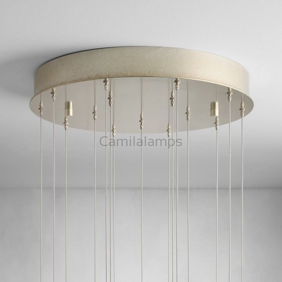 Gule Round Chandelier - Camilalamps - Ca-1RRC1YK60