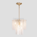Guts Round Glass Tile Chandelier - Camilalamps - CA - LI2024 - C5582