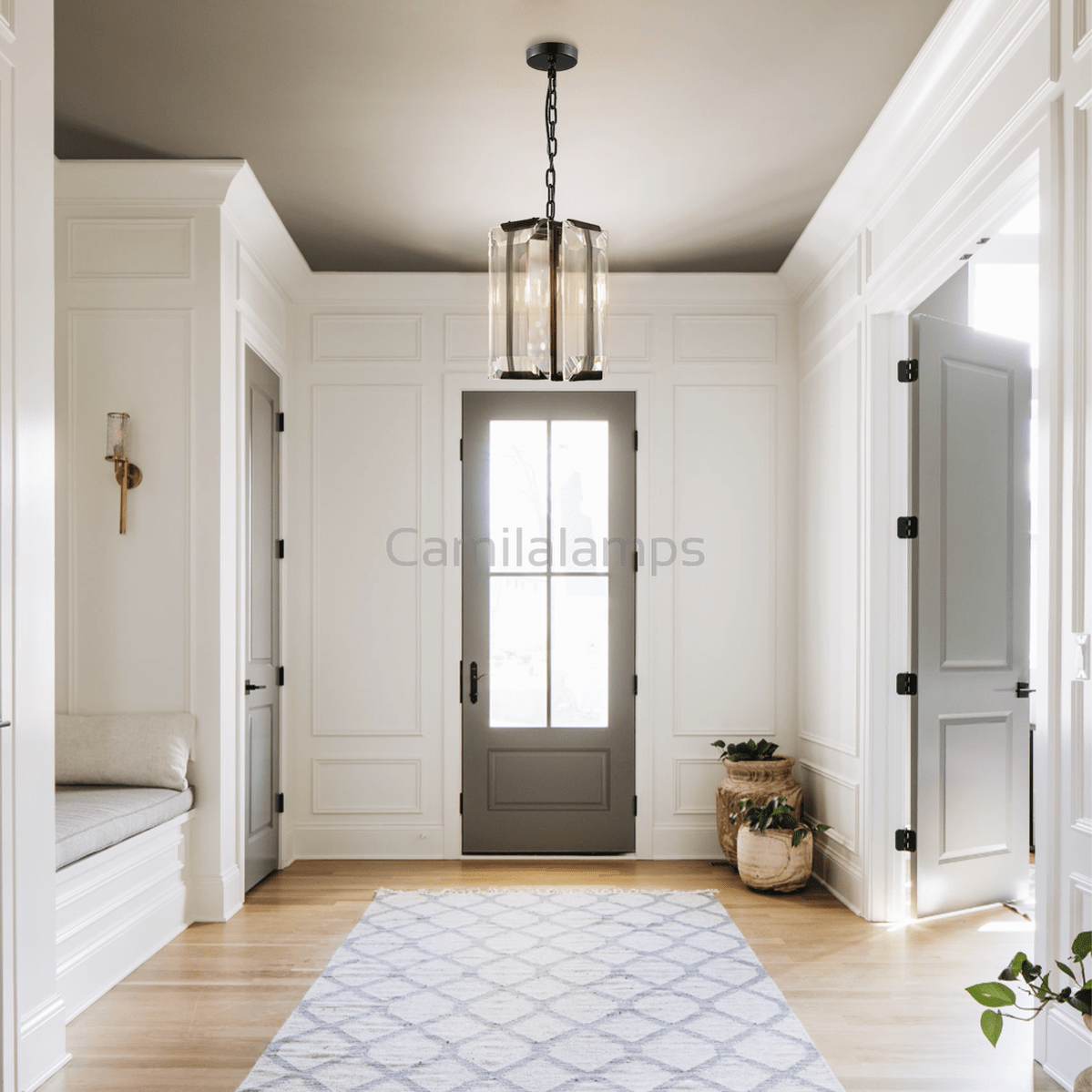 Hadint Square Crystal Pendant - Camilalamps - CA - LI2024 - C5830