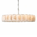 Harlew Alabaster Elegant Round Chandelier - Camilalamps - CAM1558