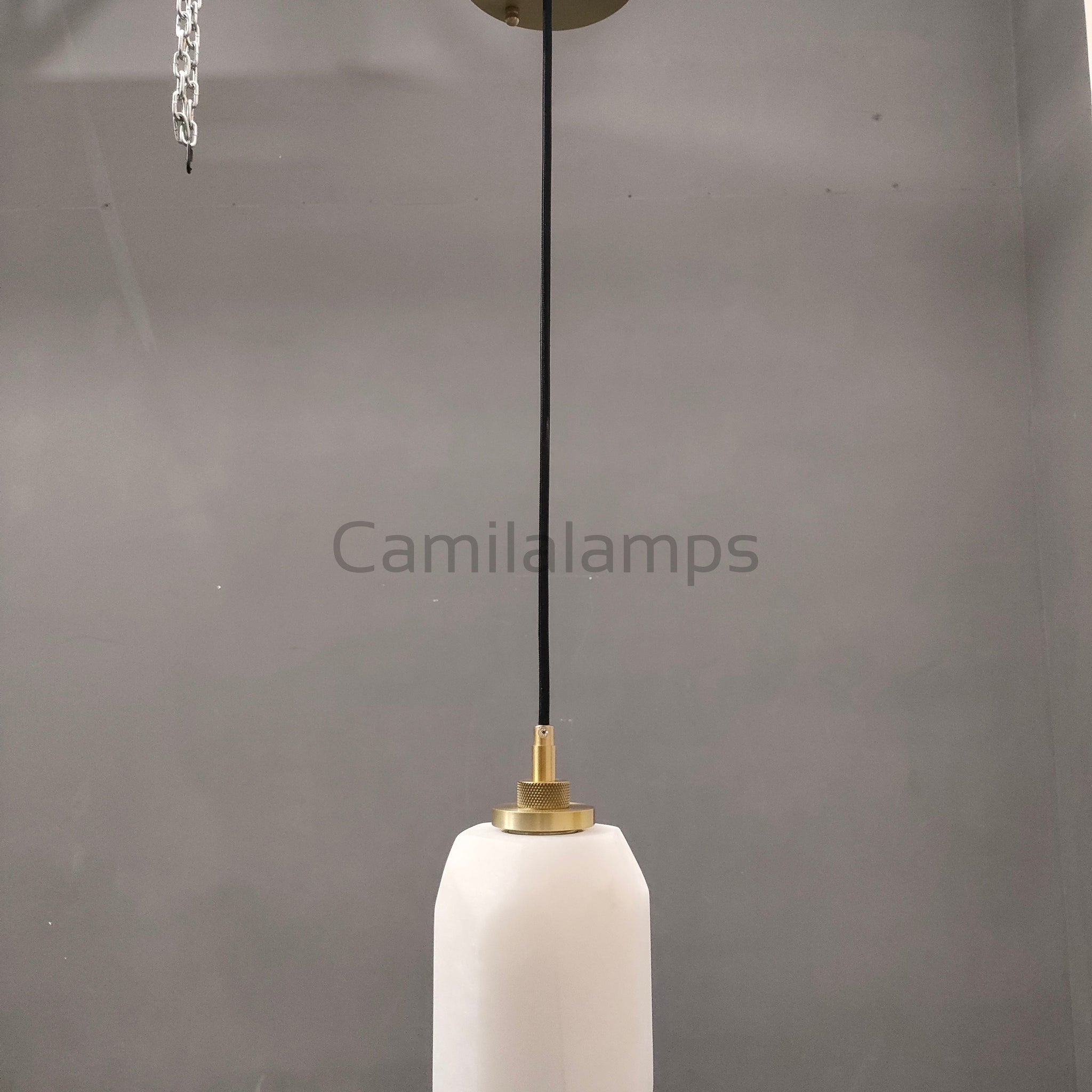 Harlew Calcite Pendant - Camilalamps - CA - RB - H2211 - 0001