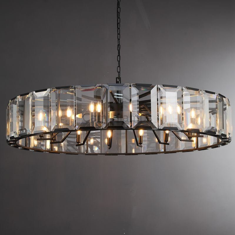 Harlew Crystal Round Chandelier - Camilalamps - Ca-1HER-1CH-1CH0210