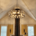 Harlew Crystal Round Chandelier - Camilalamps - Ca-1HER-1CH-1CH0209