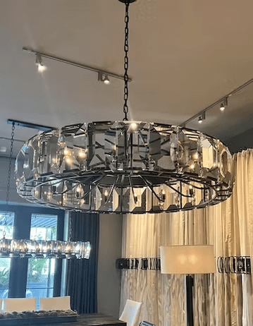 Harlew Crystal Round Chandelier - Camilalamps - Ca-1HER-1CH-1CH0209