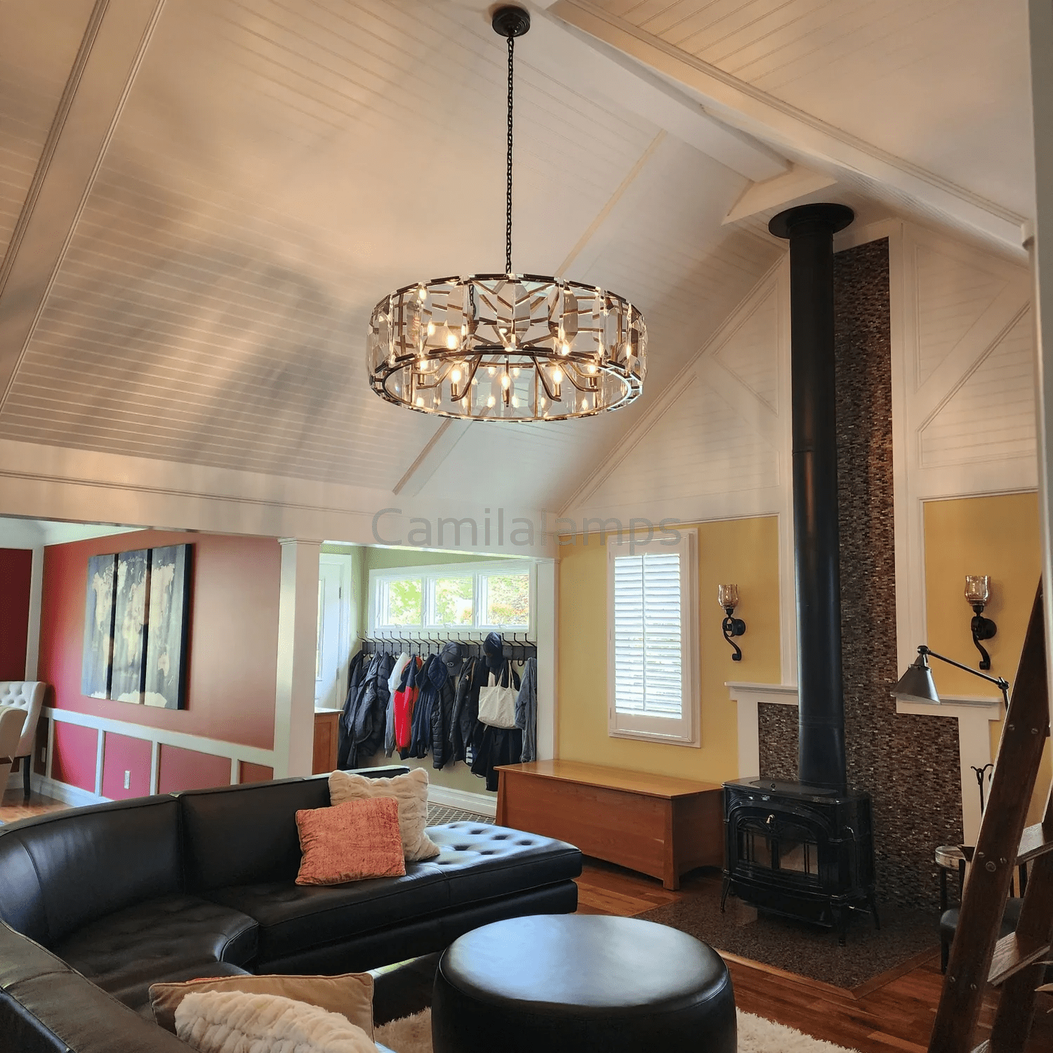 Harlew Crystal Round Chandelier - Camilalamps - Ca-1HER-1CH-1CH0209