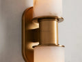 Harlin 2 - Light Wall Sconce in Alabaster - Camilalamps - CA - 10031H640