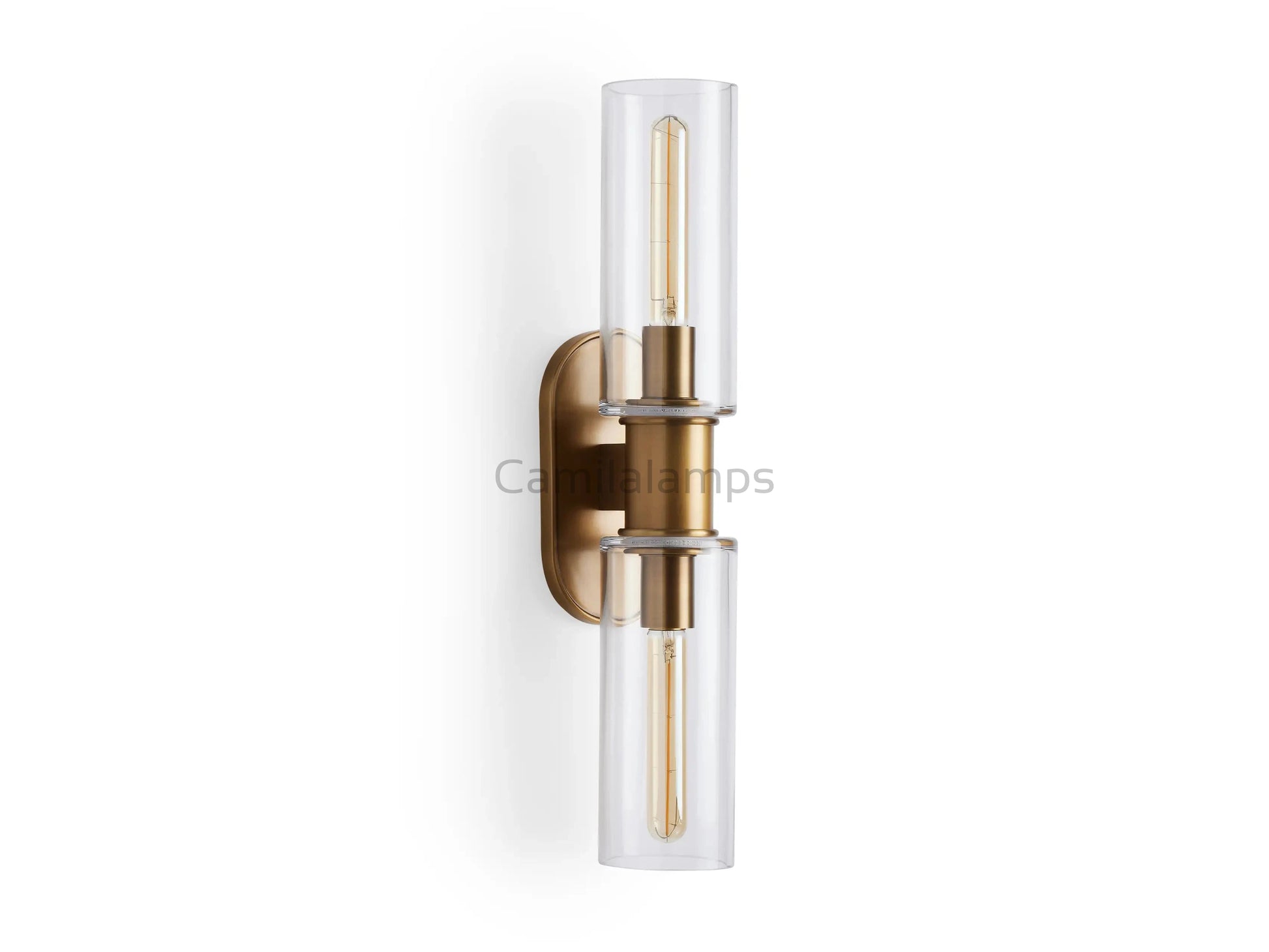 Harlin 2 - Light Wall Sconce in Clear - Camilalamps - CA - 10031H686