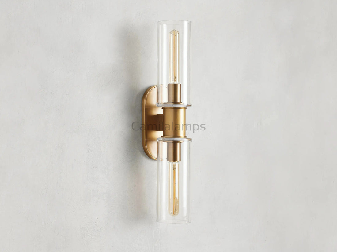 Harlin 2 - Light Wall Sconce in Clear - Camilalamps - CA - 10031H694